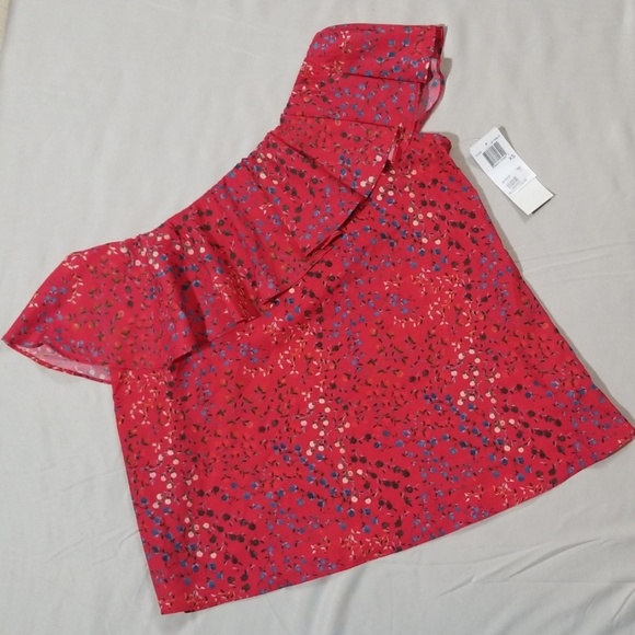 Frances Drape One Shoulder Top - Picture 2 of 7